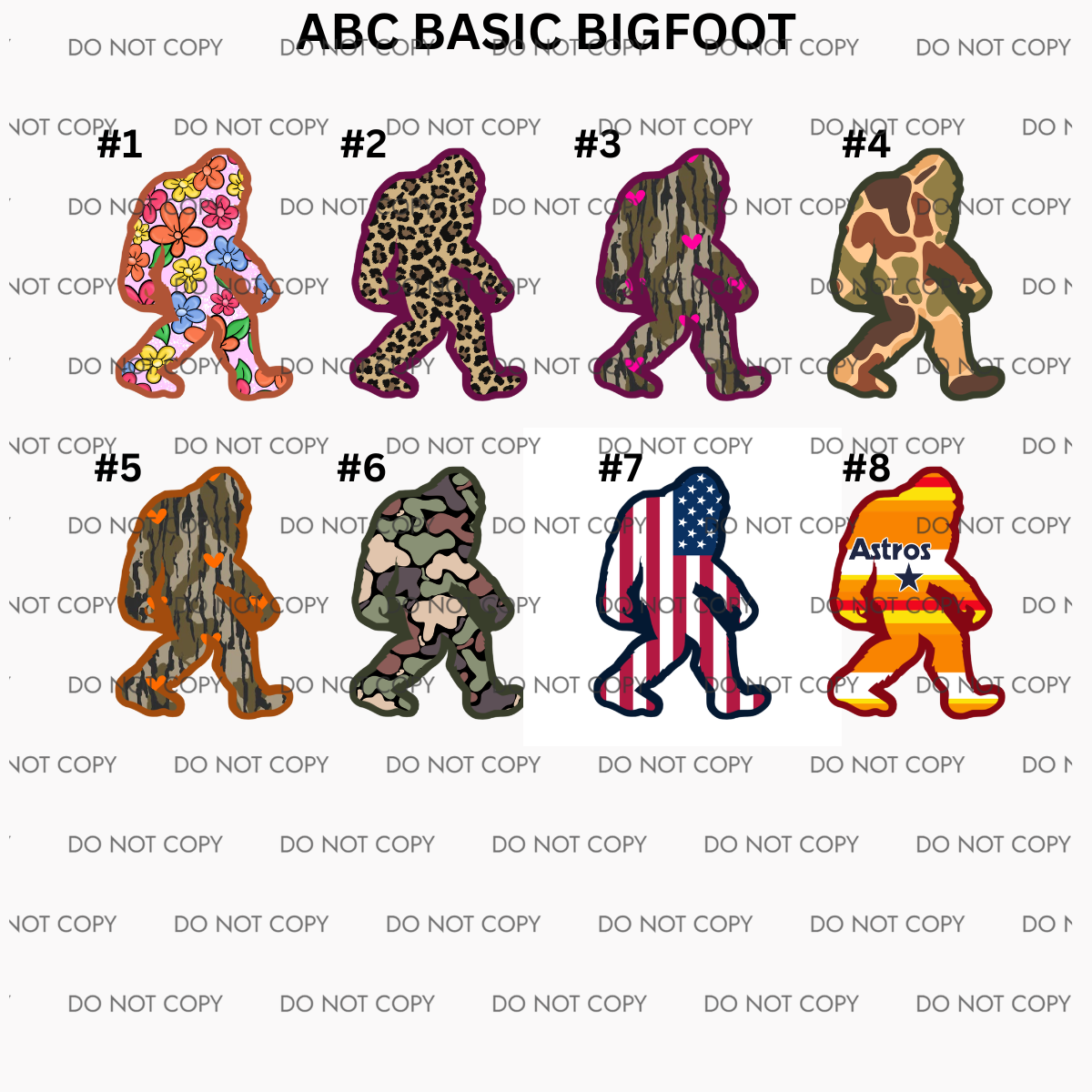 ABC BASIC BIGFOOT CARDSTOCK
