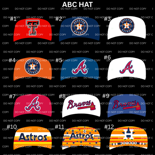 ABC HAT CARDSTOCK
