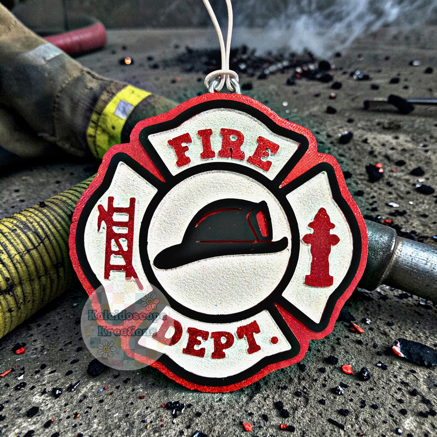 Maltese Cross, Fire Car Freshener