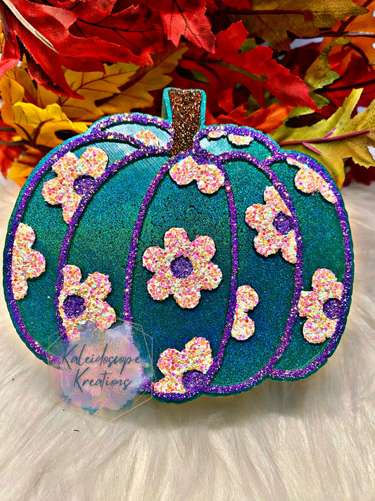 Floral Pumpkin Freshener