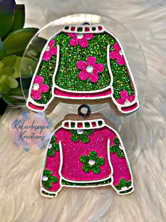 Floral Sweater Vent Freshener