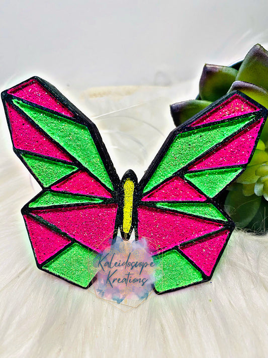 Stained Glass Butterfly Freshener