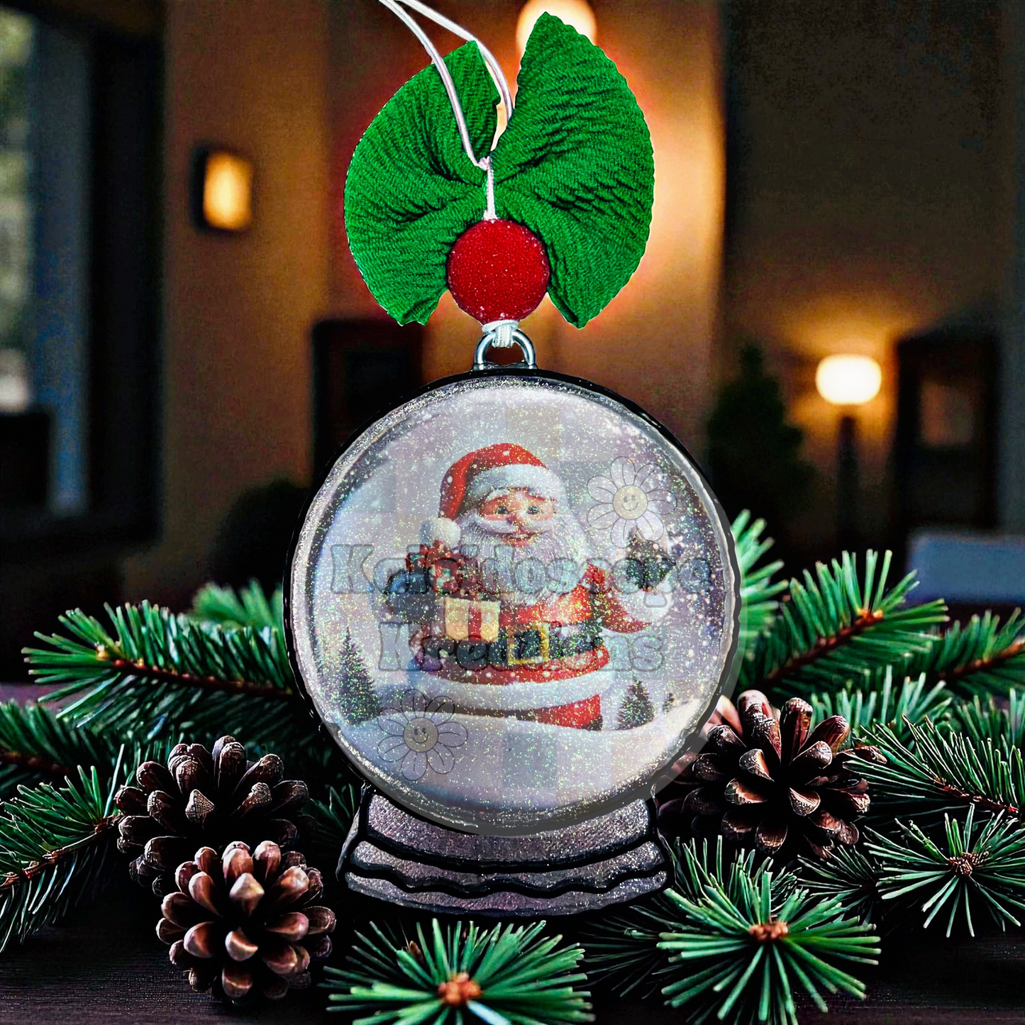 Snow Globe Car Freshener