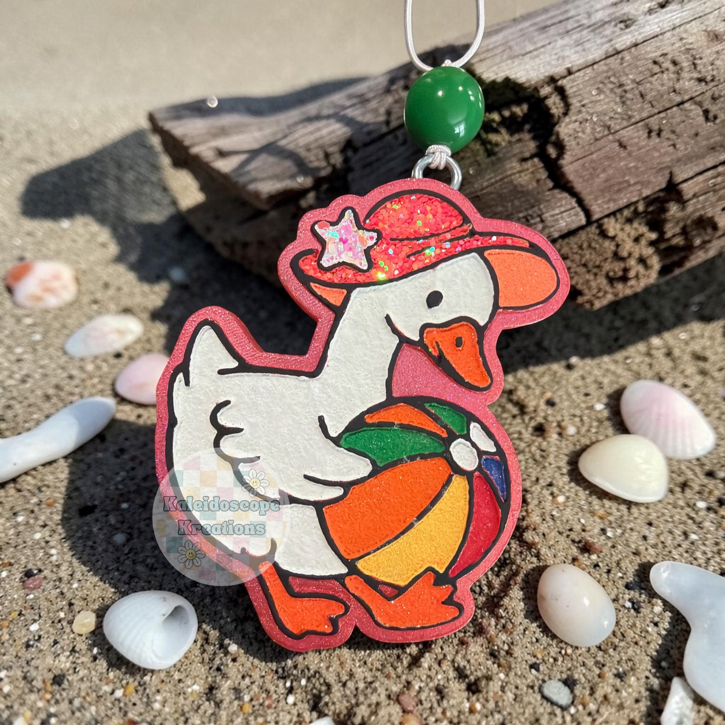 Beach Ball, Goose, Summer Car Freshener