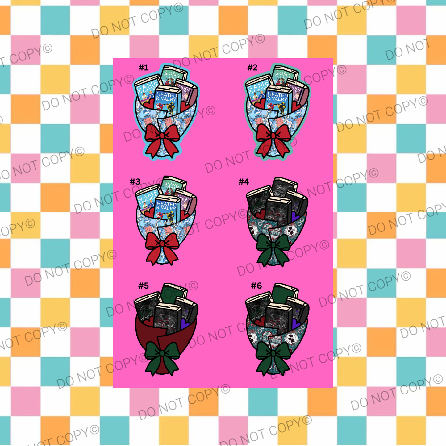 ABC BOOK BOUQUET Cardstock