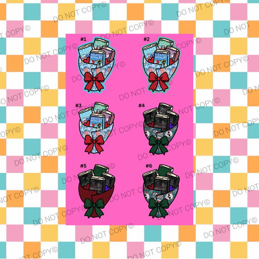 Book Bouquet ABC Cardstock