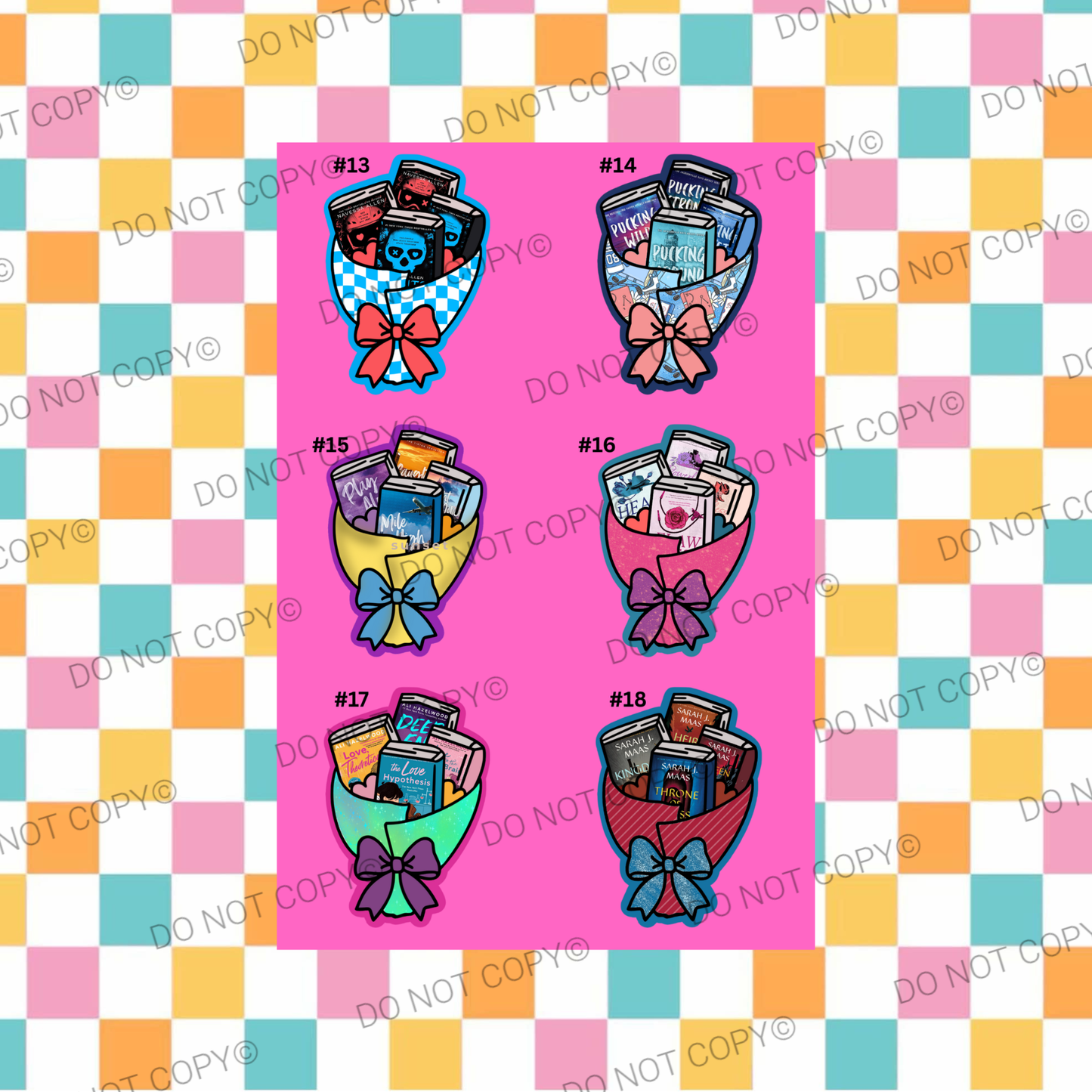 ABC BOOK BOUQUET Cardstock