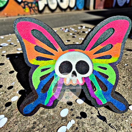 Butterfly, Skelly, Car Freshener