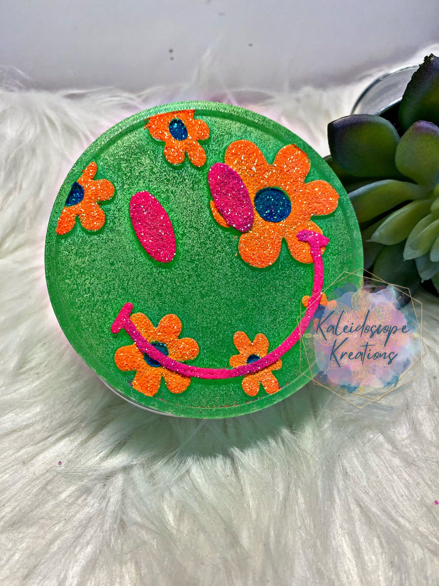 Retro Daisy Smiley Freshener