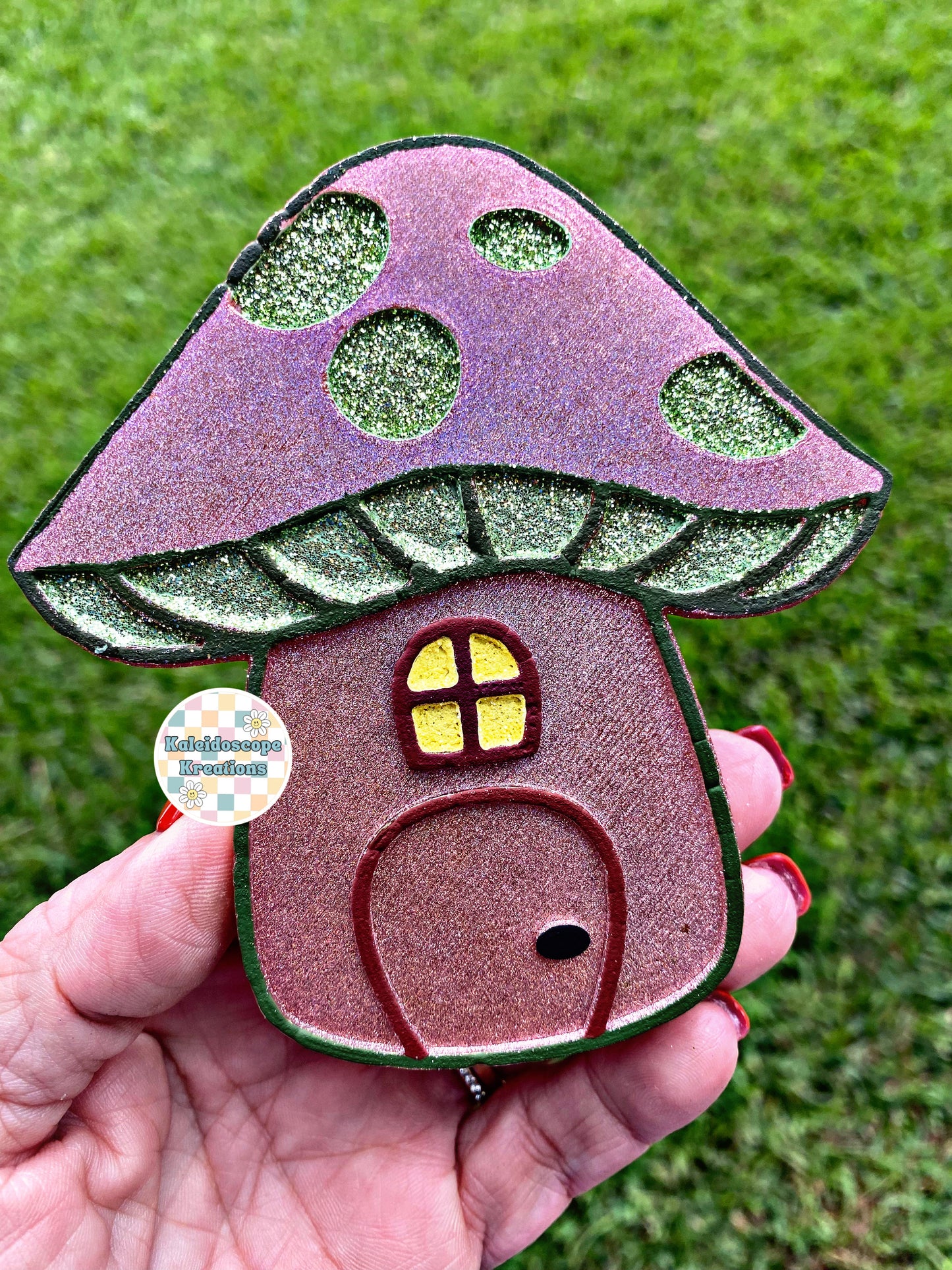 Mushroom House Car Freshener