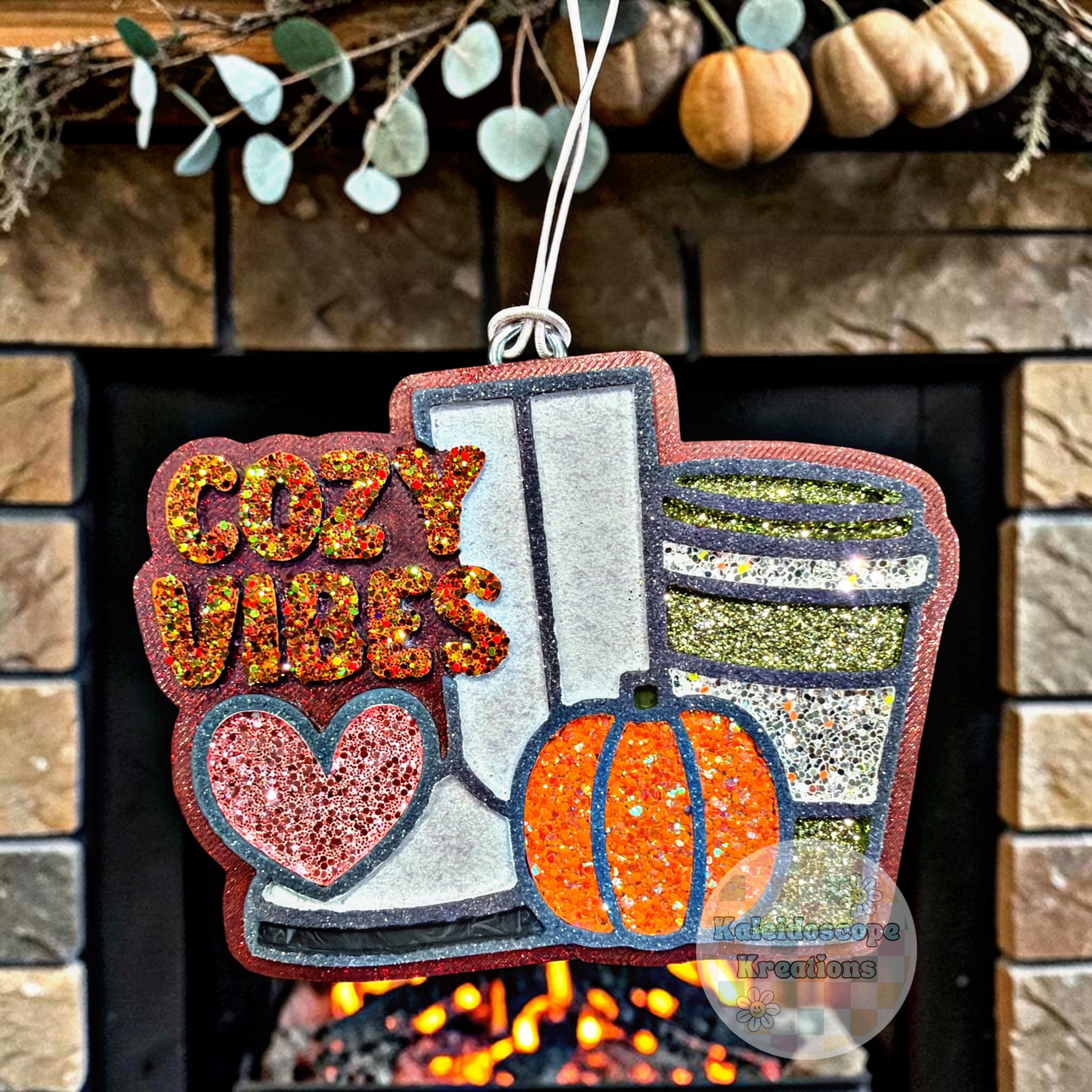 Cozy Vibes, Fall, Car Freshener