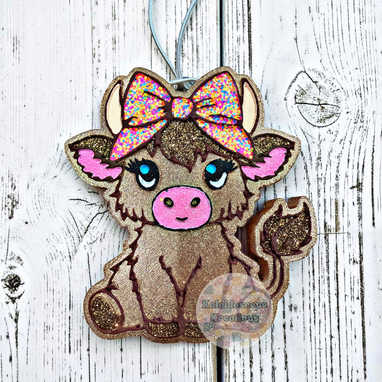 Cow w/ Bow Freshener