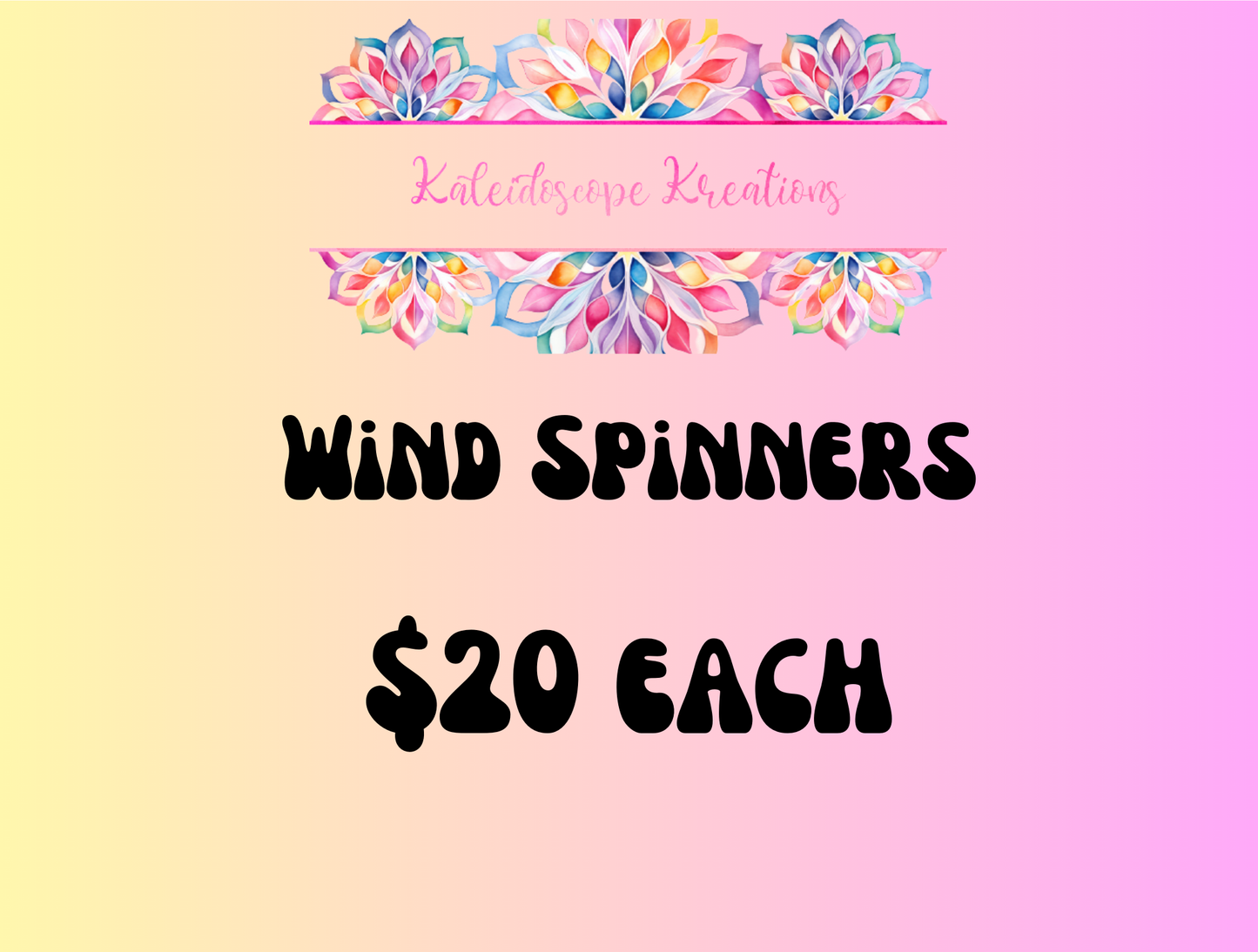 Wind Spinners 2Fer