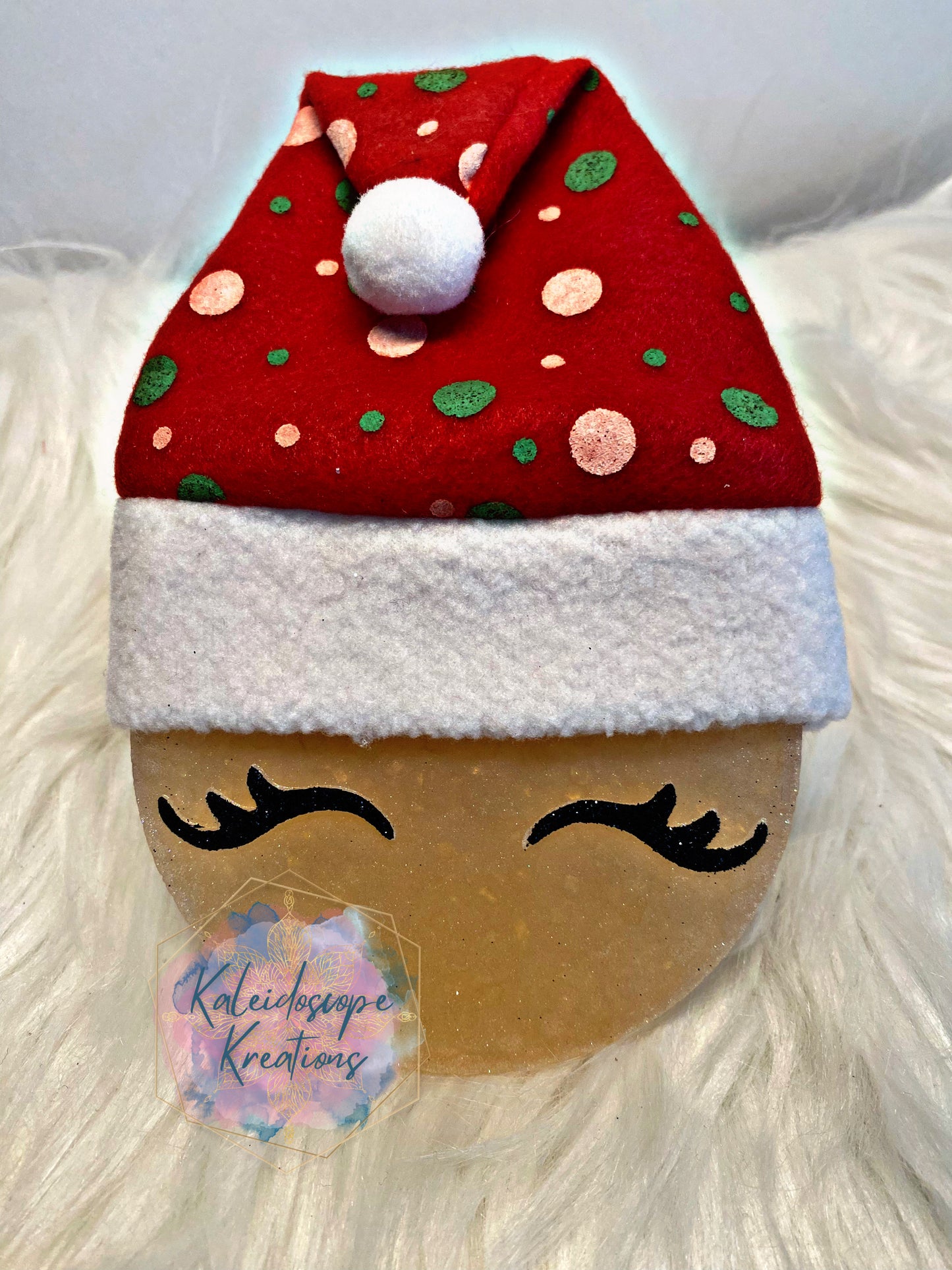 Eyelash Christmas Cap Car Freshener