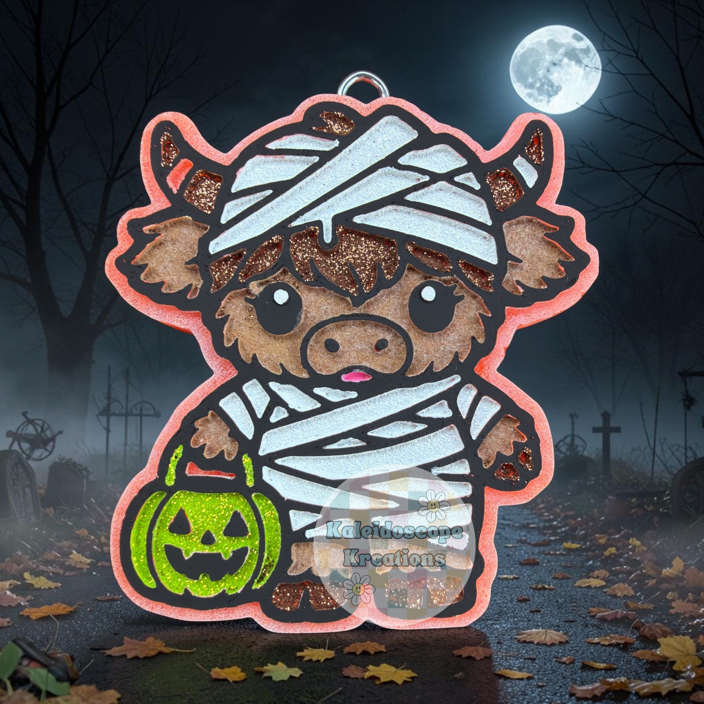Mummy, Cow, Halloween, Car Freshener