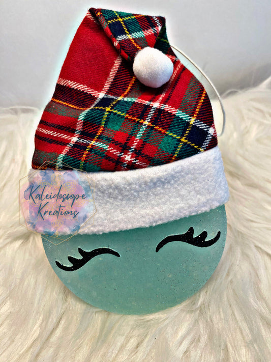 Eyelash Christmas Cap Car Freshener