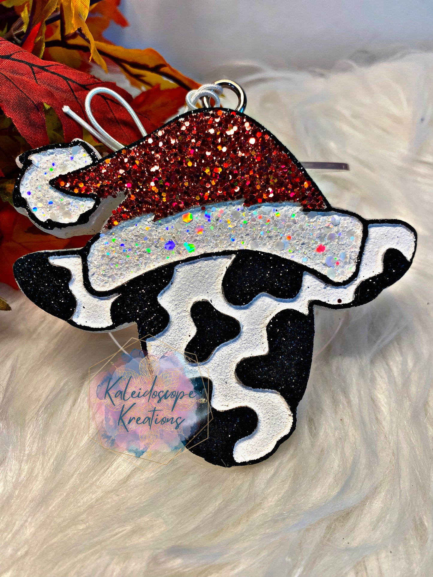 Santa Hat Cow Freshener