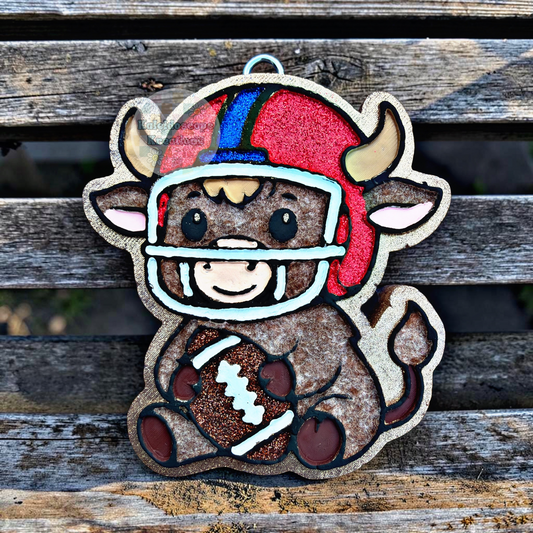 Cow, Football, Sports, Car Freshener
