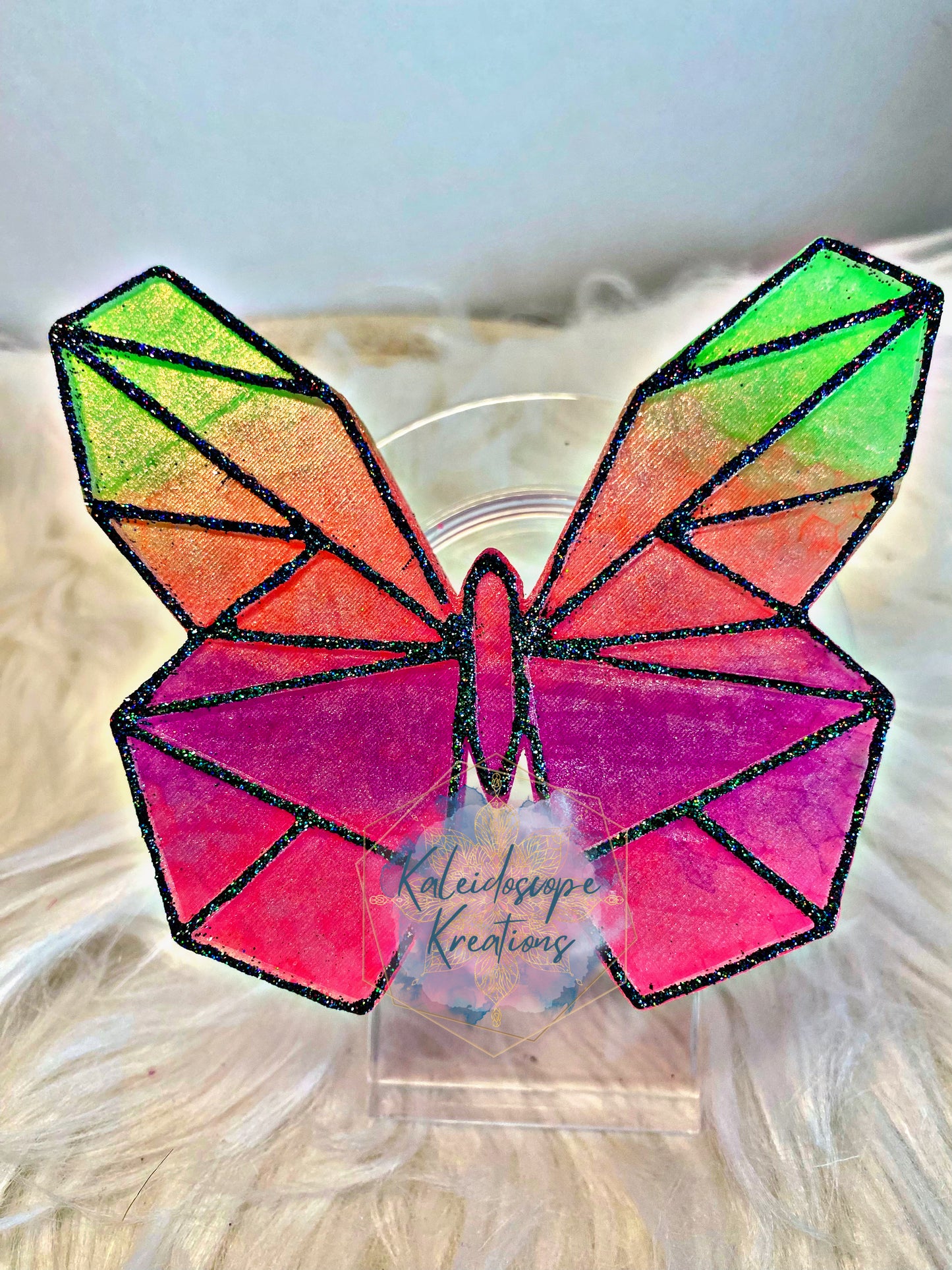 Stained Glass Butterfly Freshener