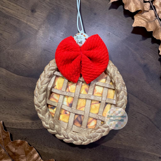 3D, Pie, Apple, Car Freshener
