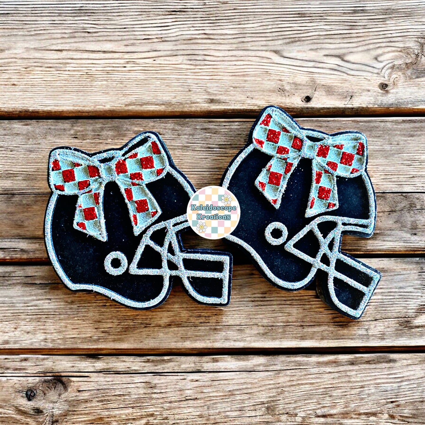 Football Helmet w/Bow Vent Car Freshener