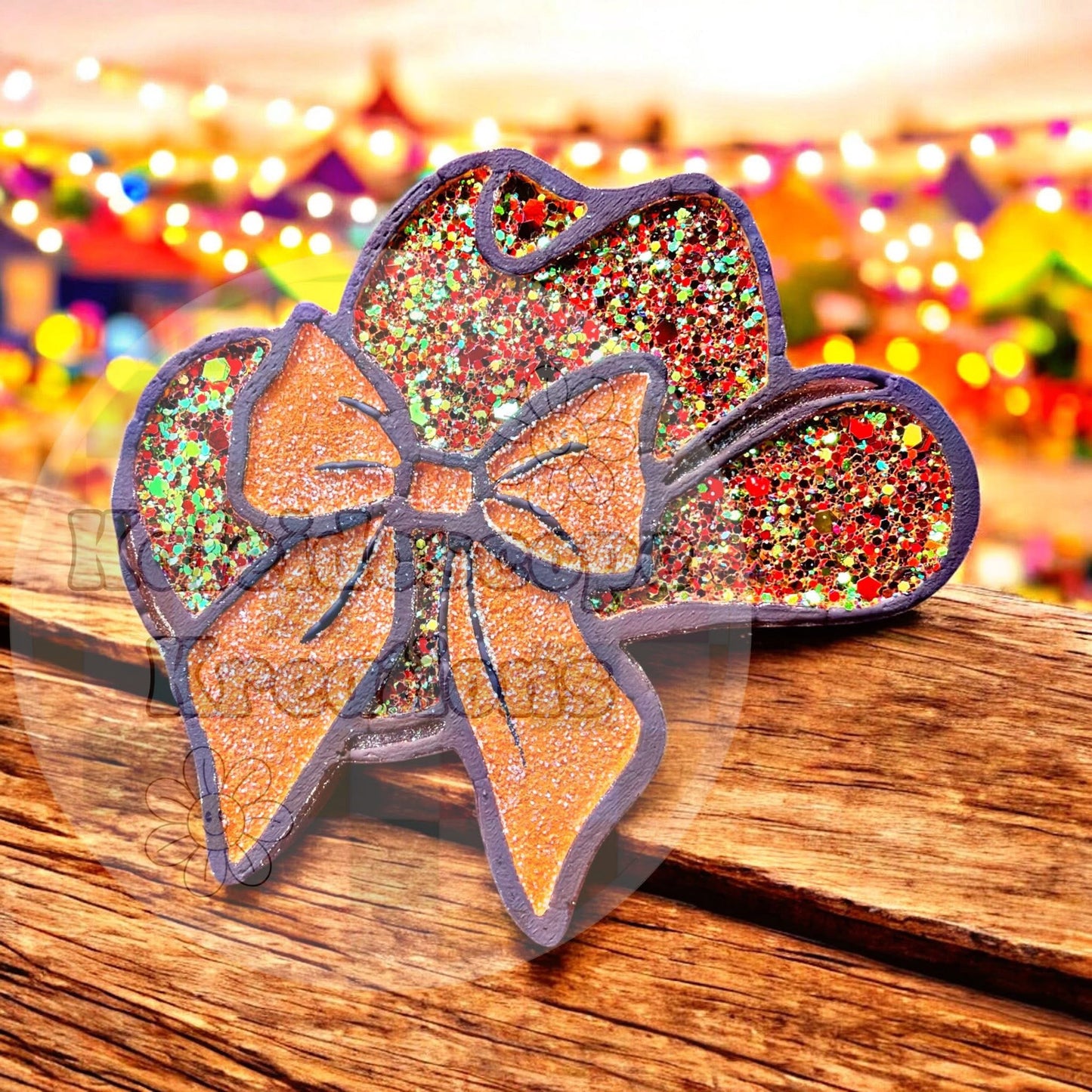 Cowboy Hat w/Bow Freshener