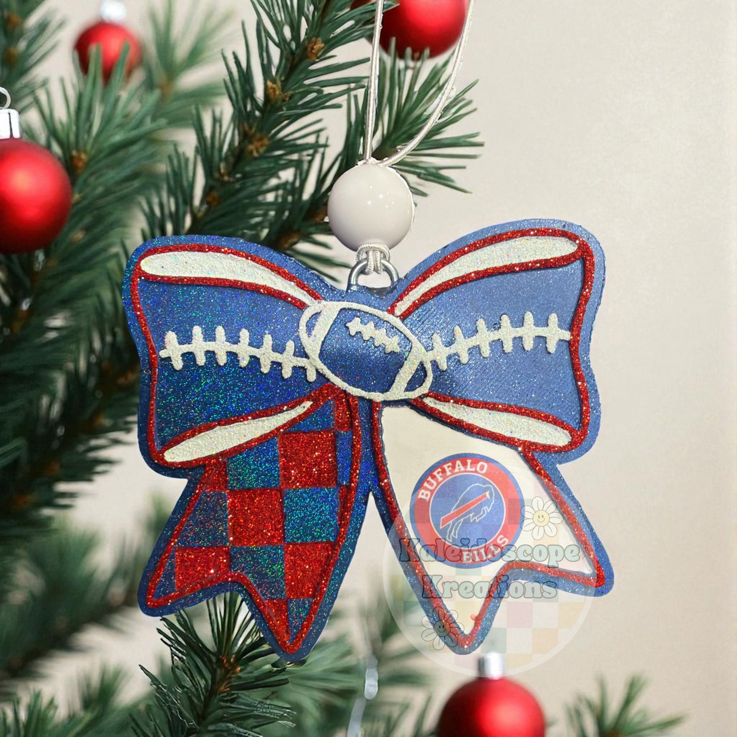 Football Bow Car Freshener