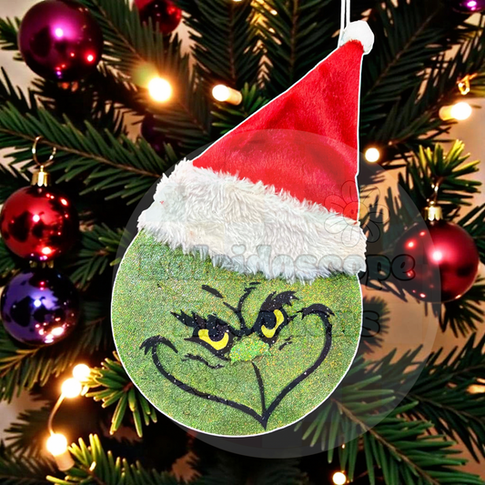 Santa Green Car Freshener