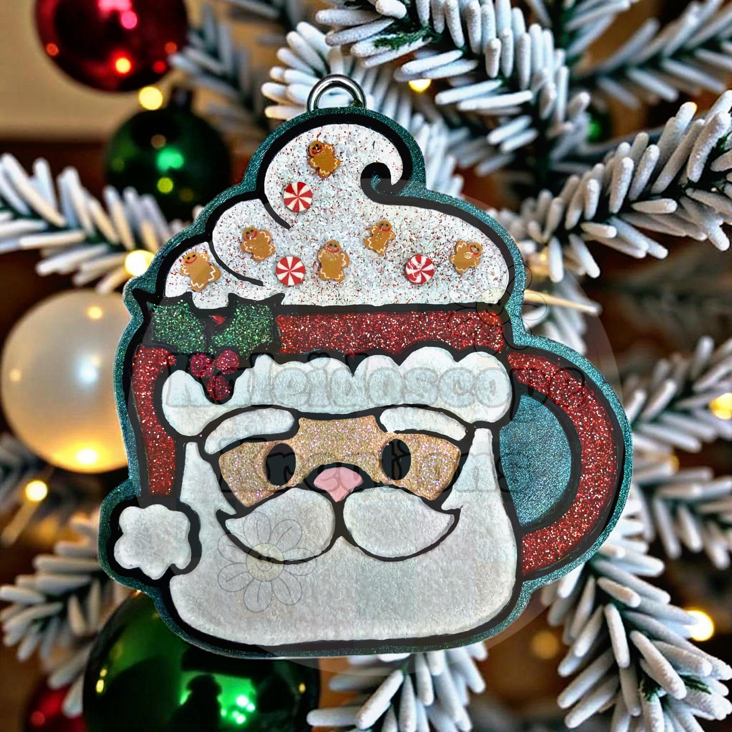 Santa Mug Car Freshener