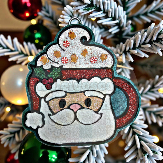 Santa Mug Car Freshener