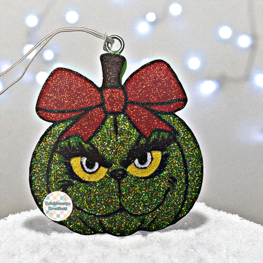 Green Pumpkin Car Freshener