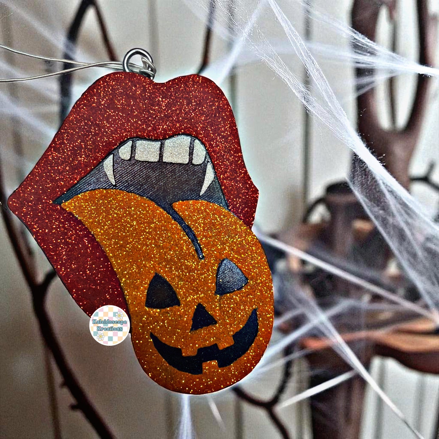 Pumpkin Lip Car Freshener
