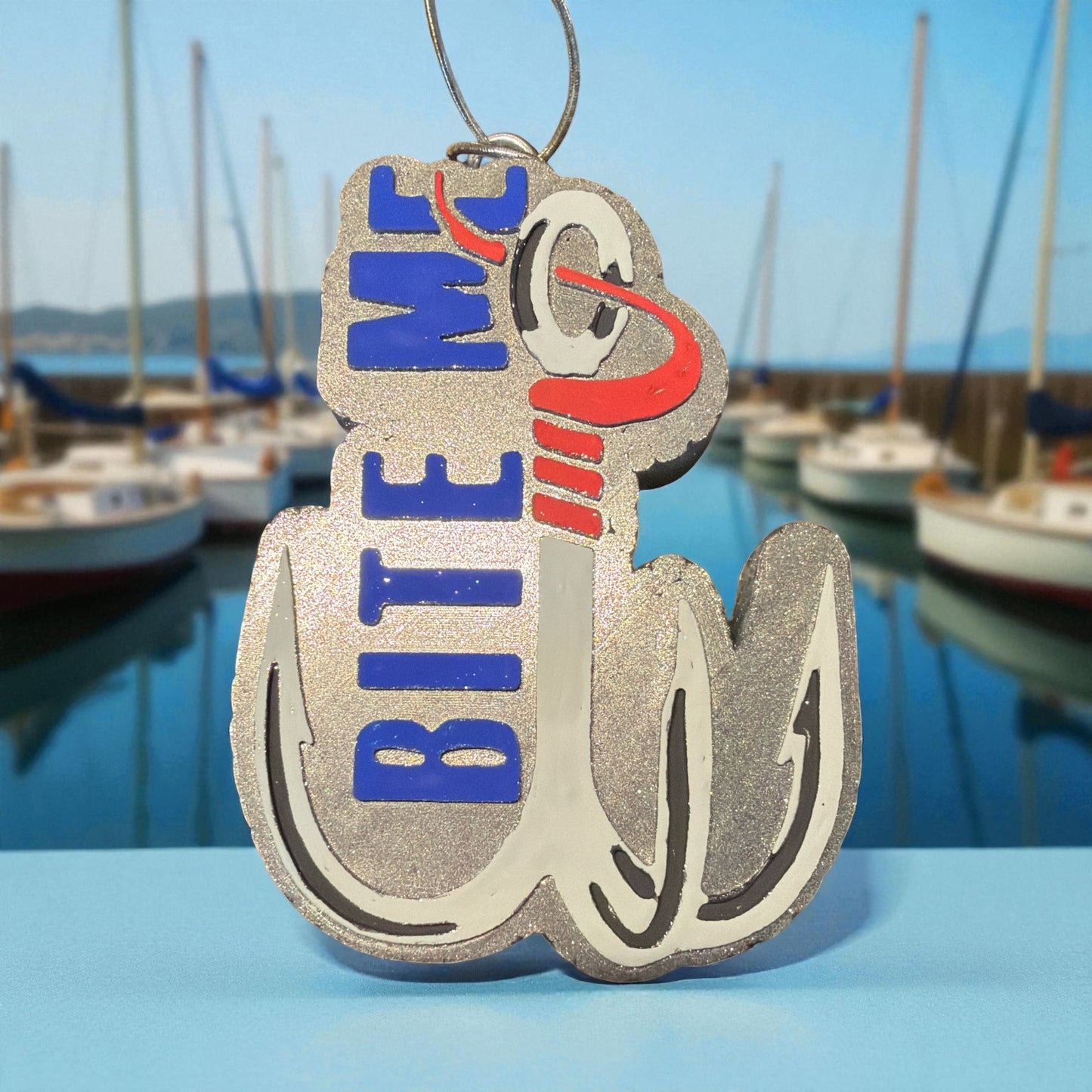 Bite Me Anchor Car Freshener