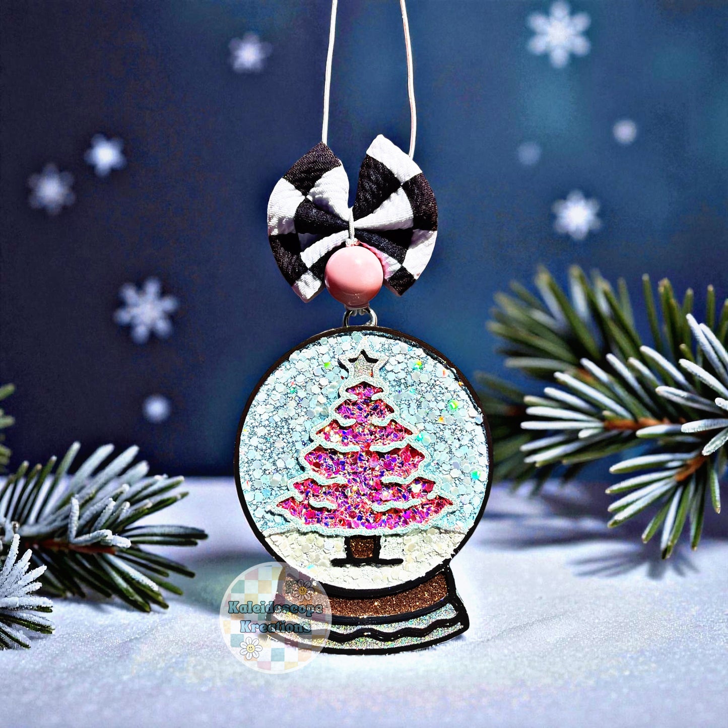 Snow Globe Car Freshener