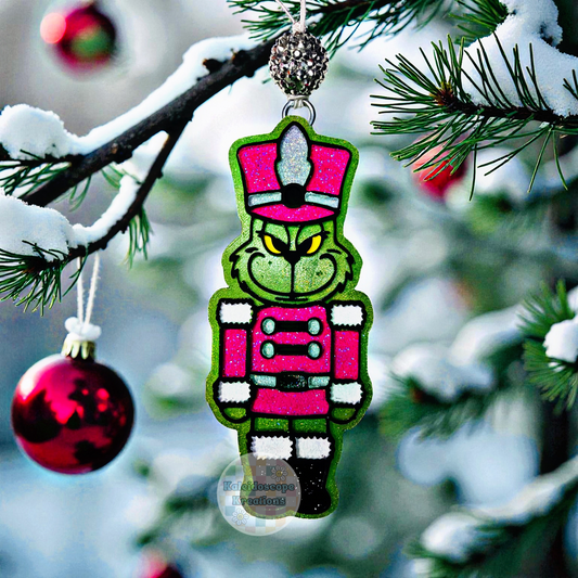 Grean Nutcracker Car Freshener