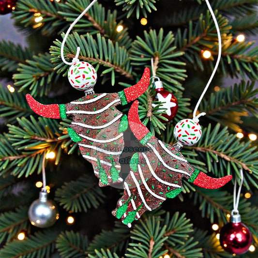 Snacky Bull Head Hanging Vents Car Freshener