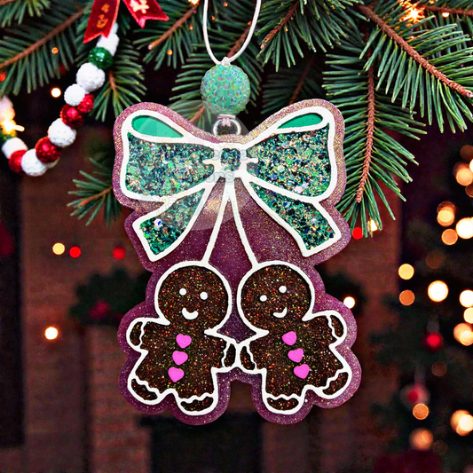 Gingerbread Cherries Car Freshener