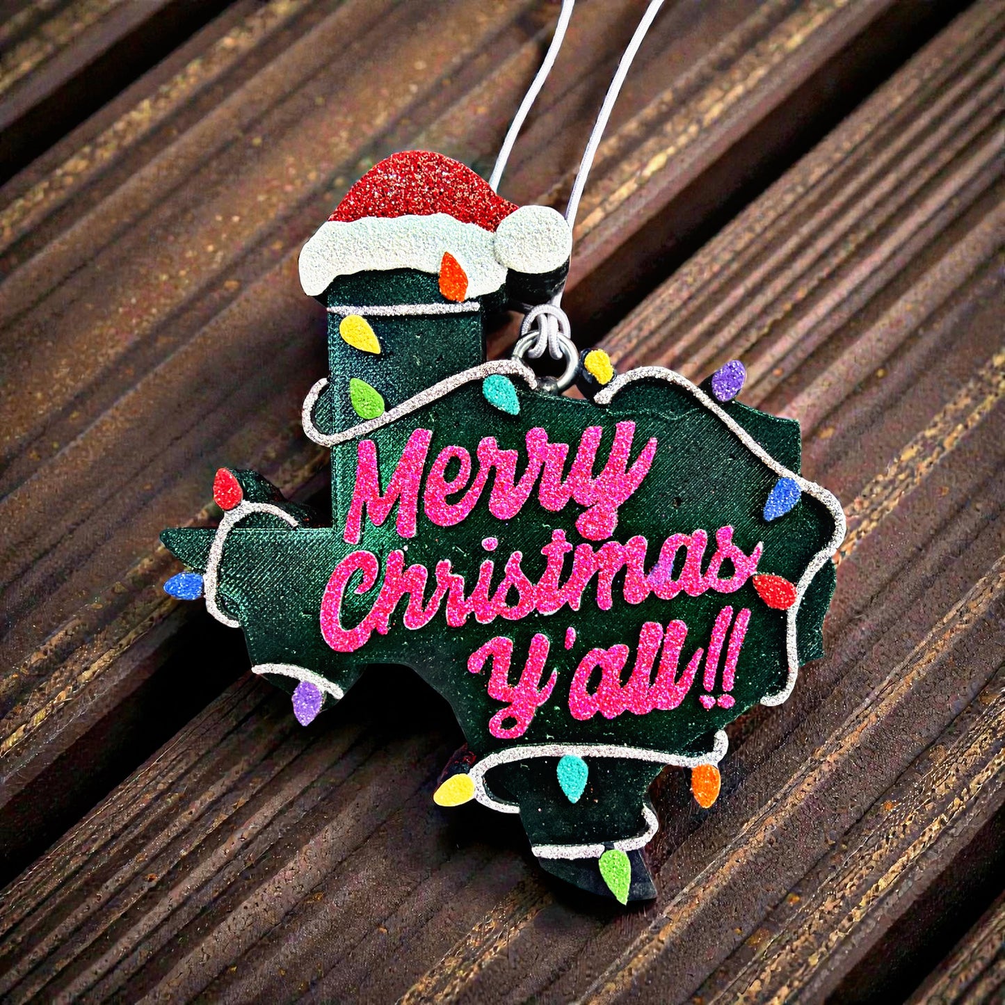 Merry Xmas Y’all Car Freshener