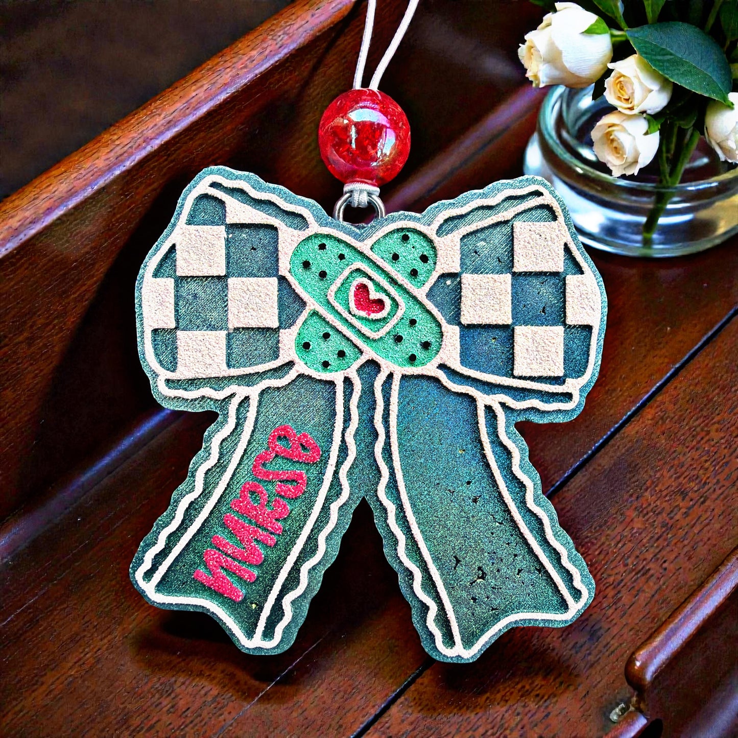 Nurse Bow Car Freshener