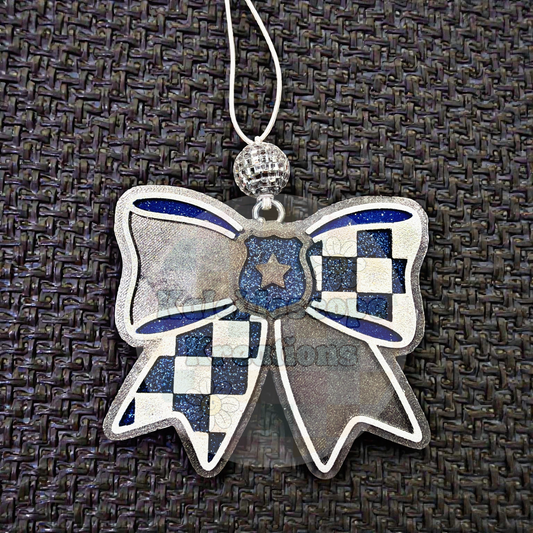 Police Bow Car Freshener