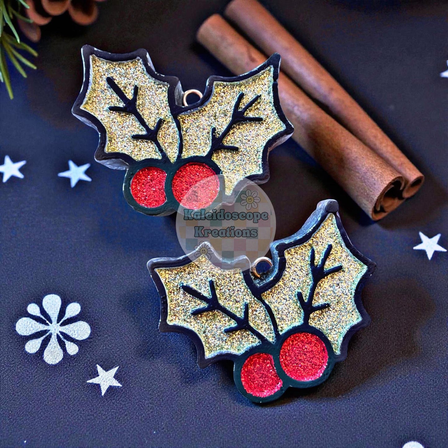 Christmas Holly Vent Car Freshener