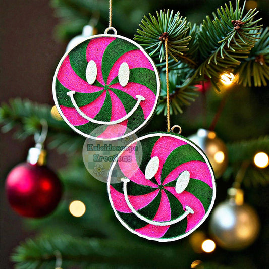 Peppermint Smiley Vent Car Freshener