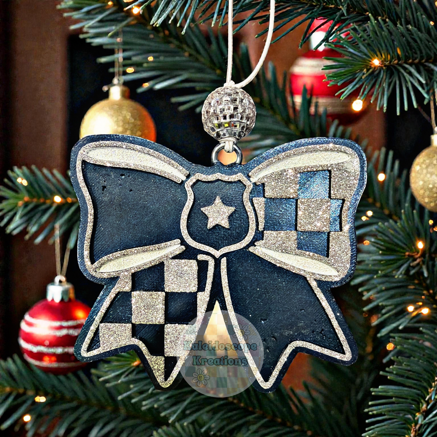 Police Bow Car Freshener