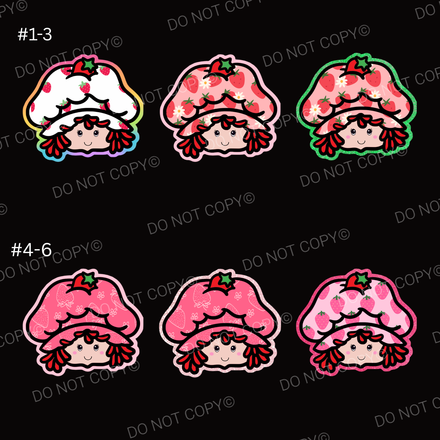 ABC Strawberry Short Cardstock