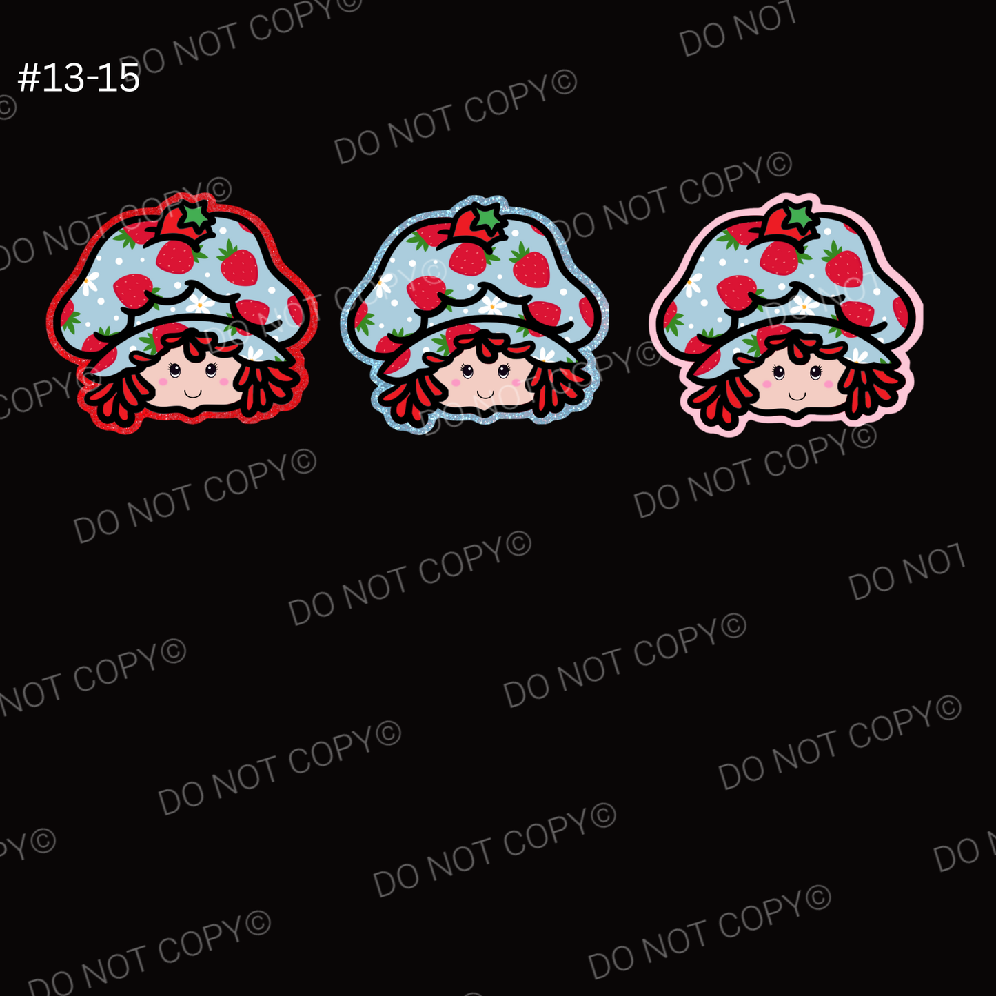 ABC Strawberry Short Cardstock