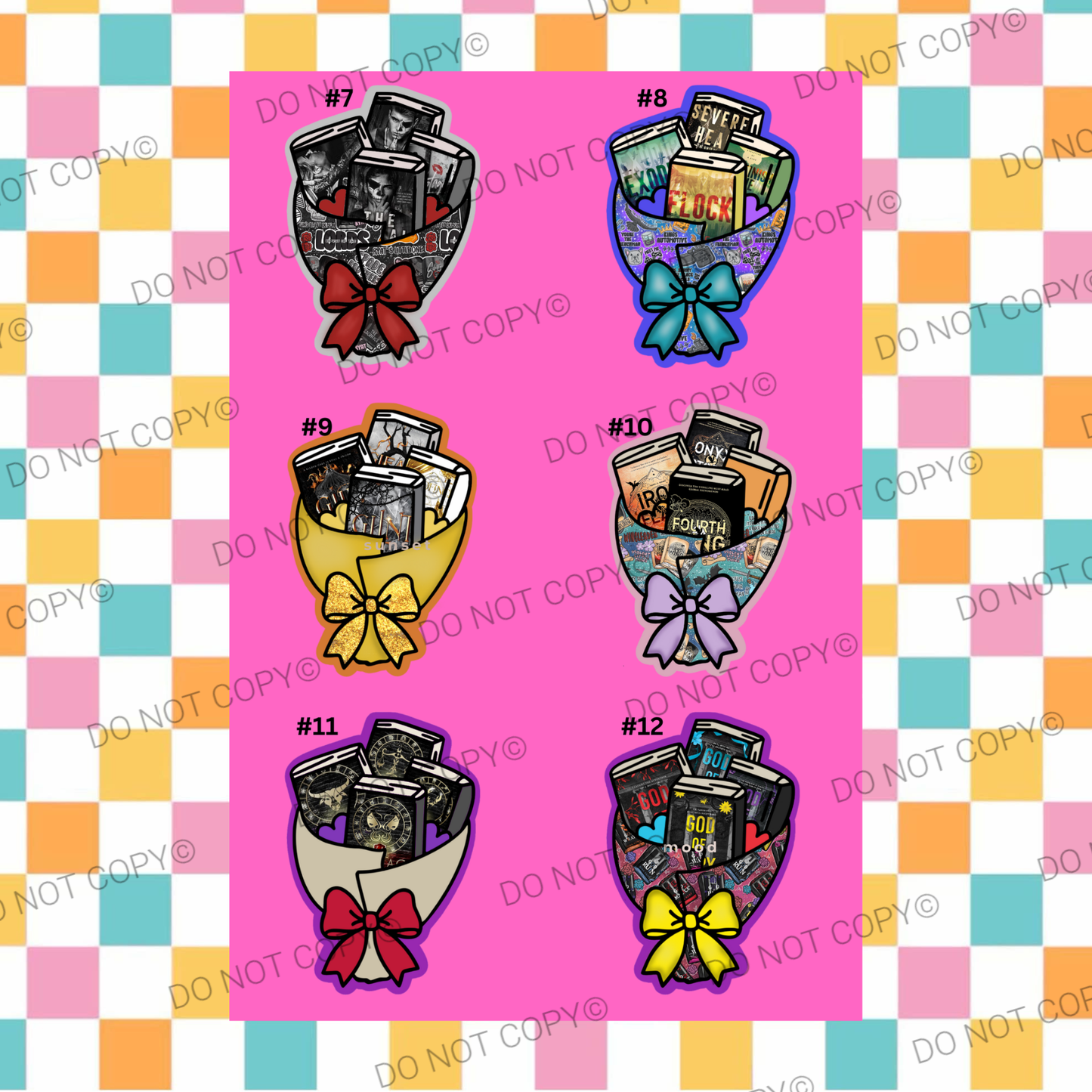 ABC BOOK BOUQUET Cardstock