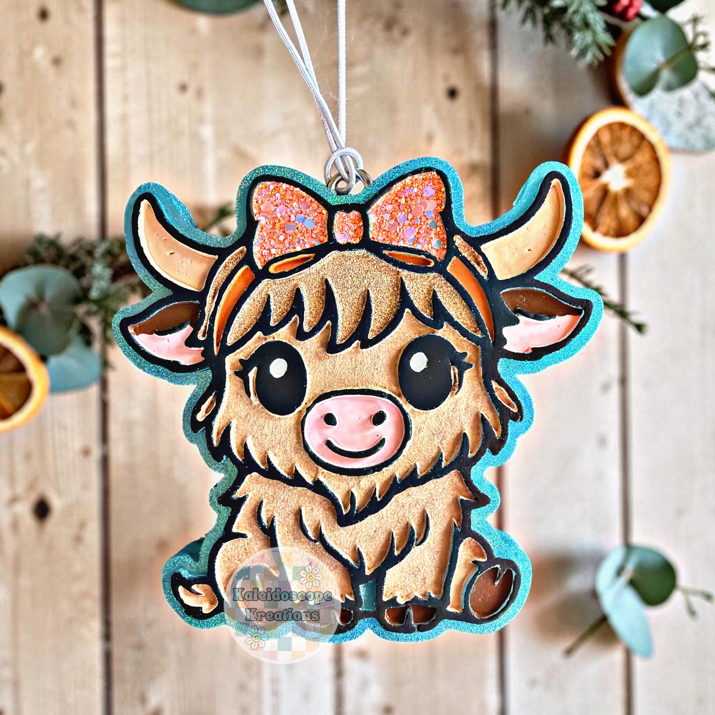 Cow, Headband, Animal, Car Freshener