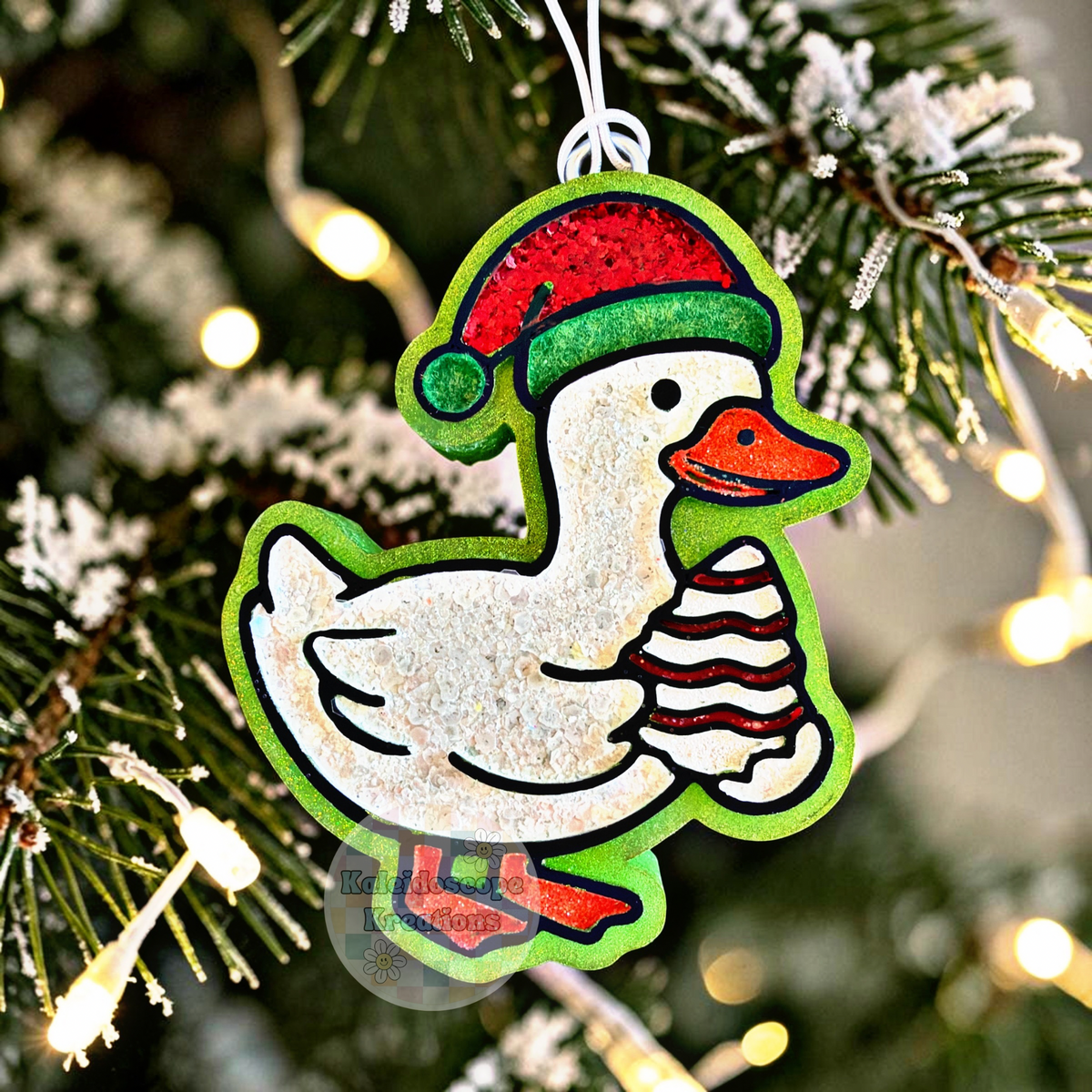 Goose, Snack Cake, Christmas Car Freshener
