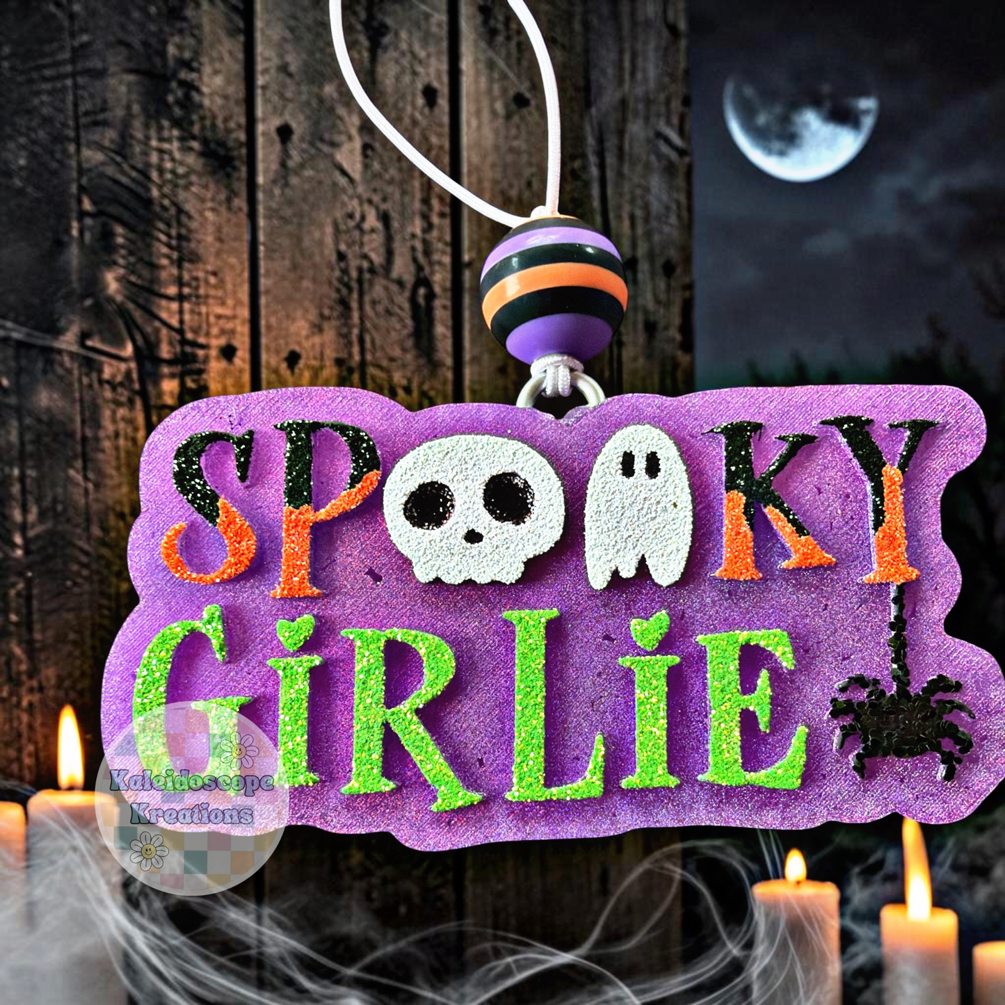 Spooky, Girlie, Halloween, Car Freshener